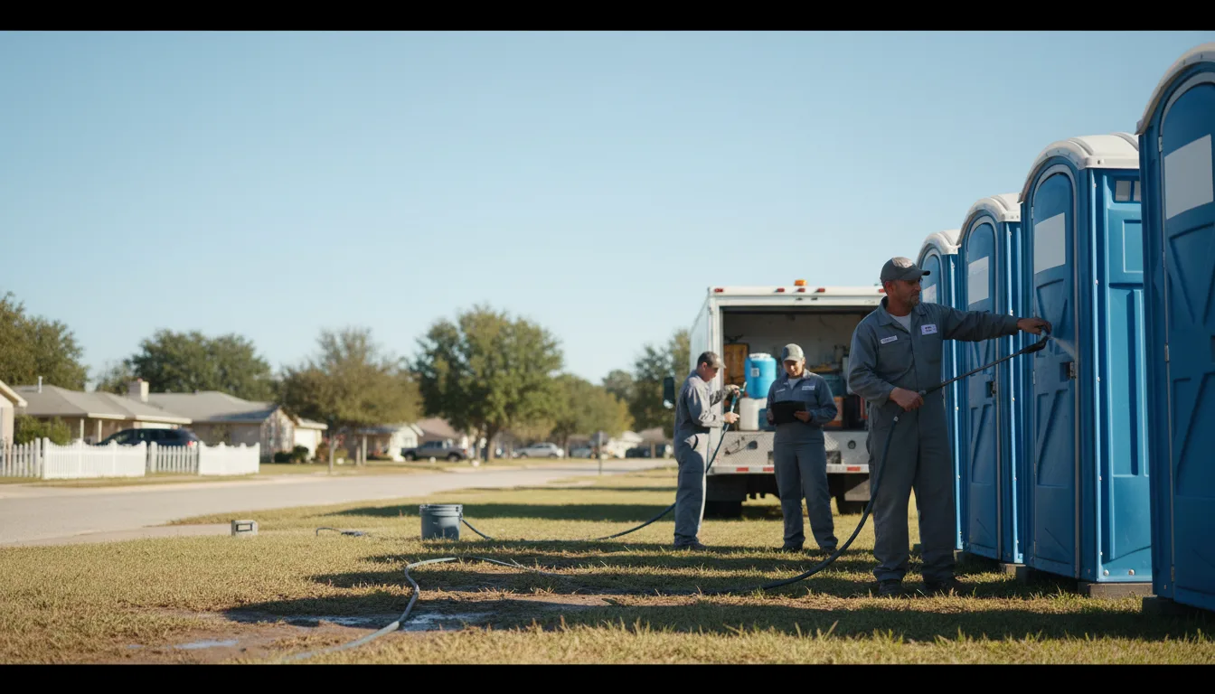 Long-Term Portable Toilet Rental in Fillmore, IL near me